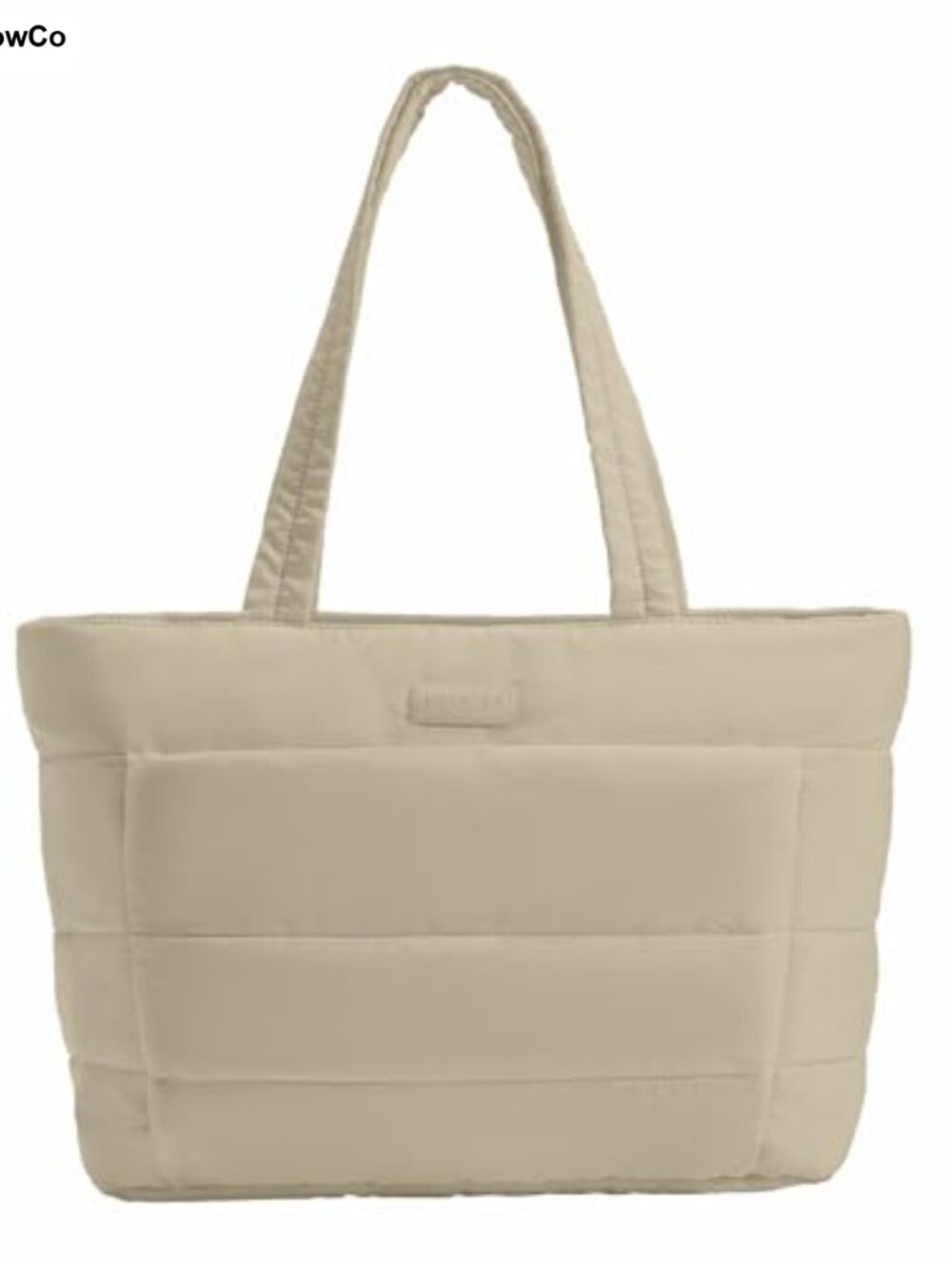 Puffer Tote Bag Large 20L Fits 15.6 Laptop Zip Quilted Travel Bag
